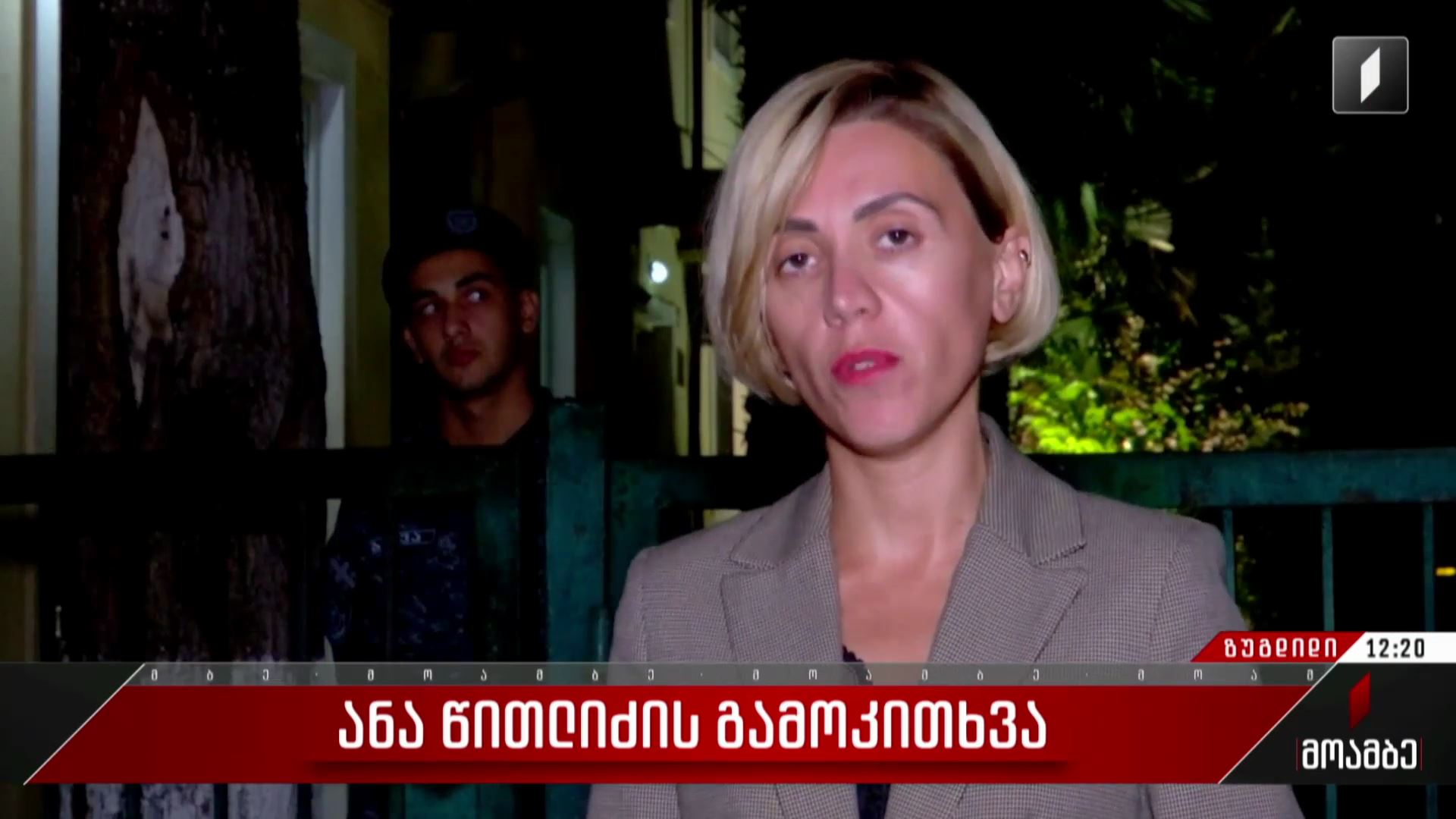  ანა წითლიძის გამოკითხვა