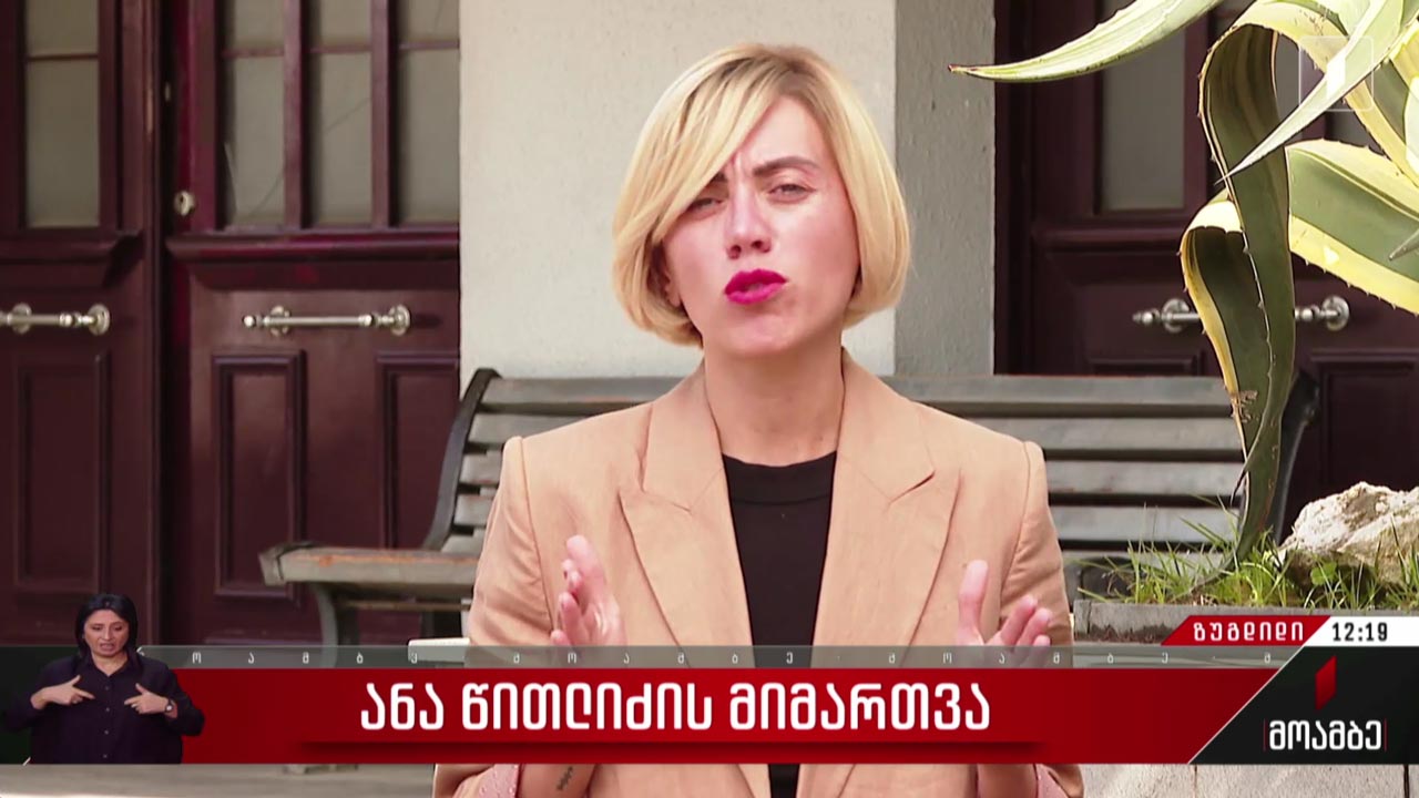 ანა წითლიძის მიმართვა