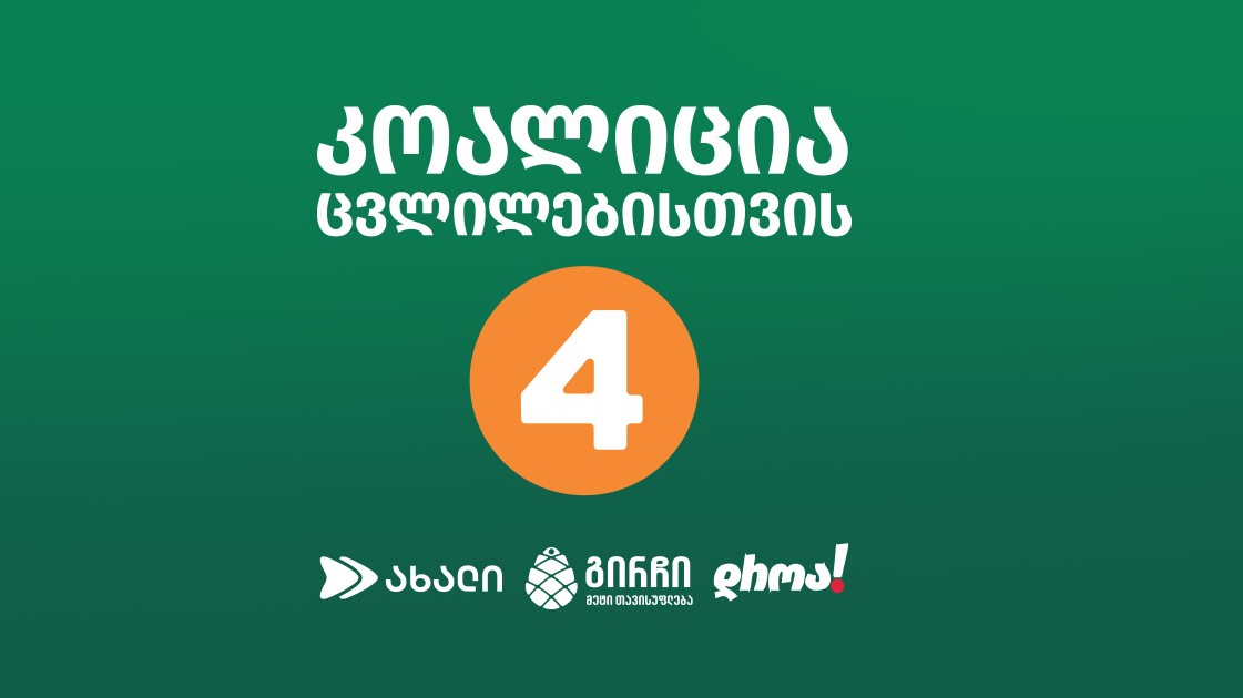 პოლიტიკურმა გაერთიანებამ „კოალიცია ცვლილებებისთვის“ საარჩევნო სია წარადგინა