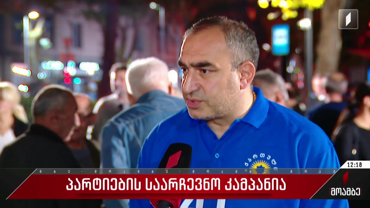 „ქართული ოცნების“ საარჩევნო კამპანია