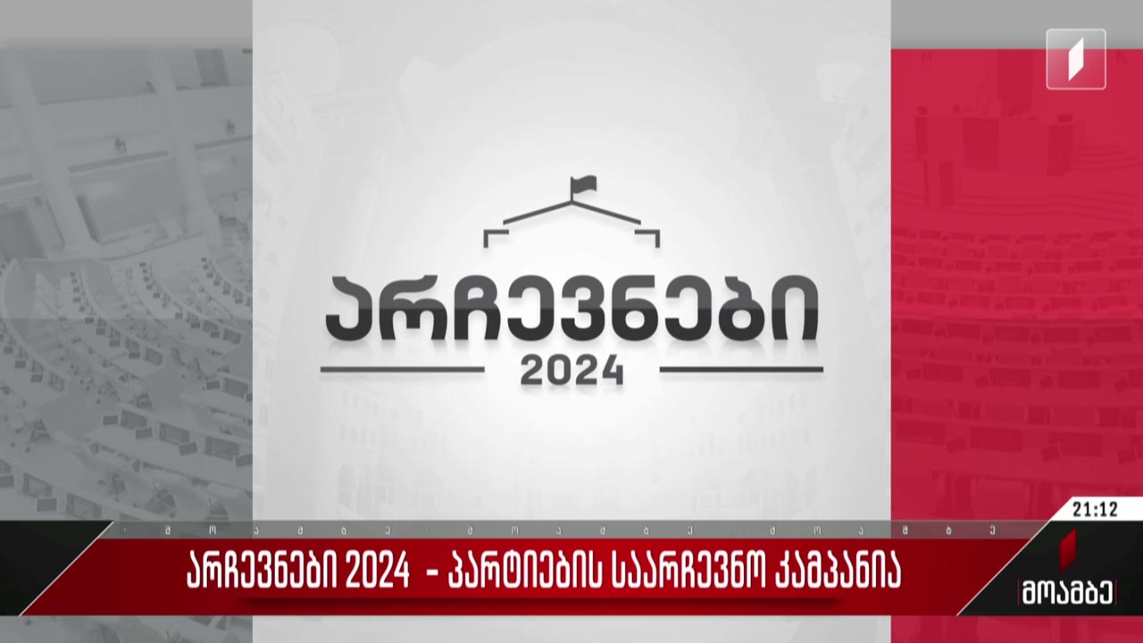 არჩევნები 2024 - პარტიების საარჩევნო კამპანია
