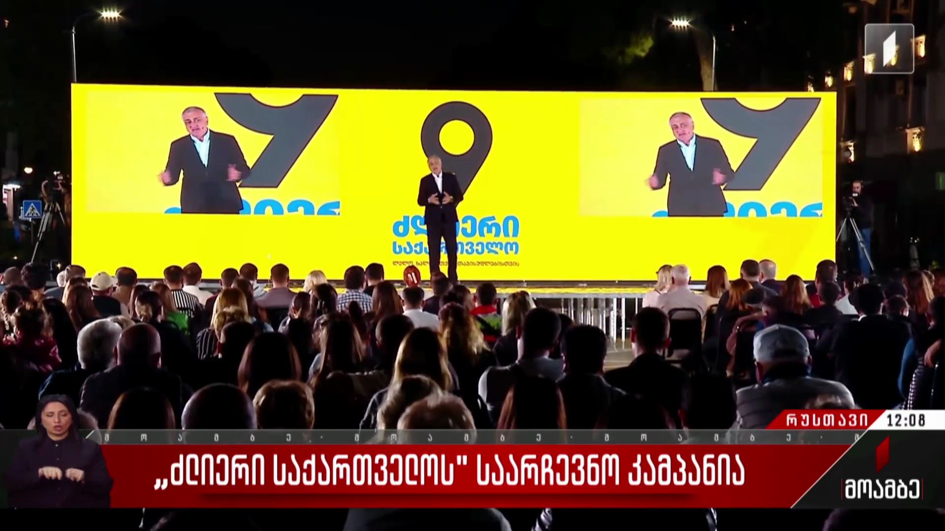 „ძლიერი საქართველოს“ საარჩევნო კამპანია