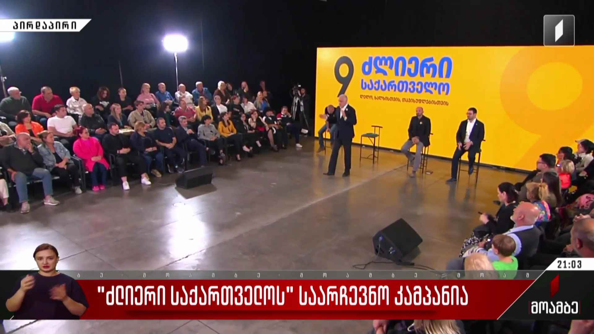 „ძლიერი საქართველოს“ საარჩევნო კამპანია