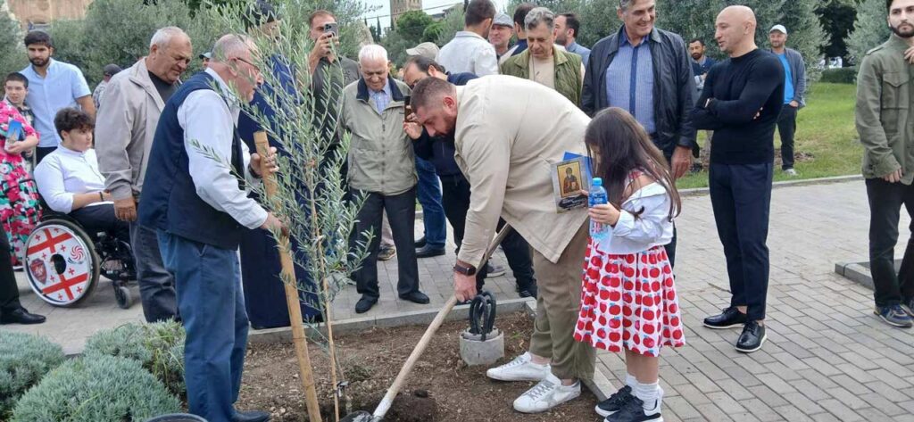 საპატრიარქოს გამწვანების აქციას ოლიმპიური და პარალიმპიური მედალოსნები შეუერთდნენ