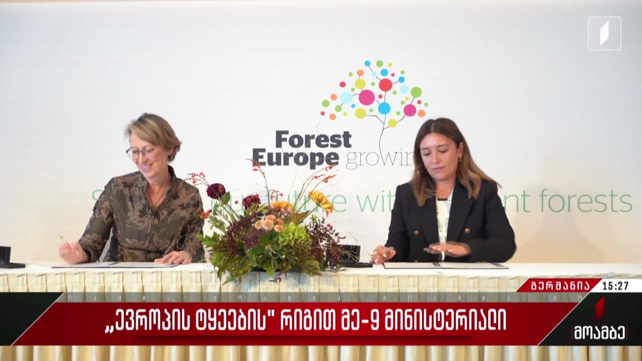„ევროპის ტყეების“ რიგით მე-9 მინისტერიალი