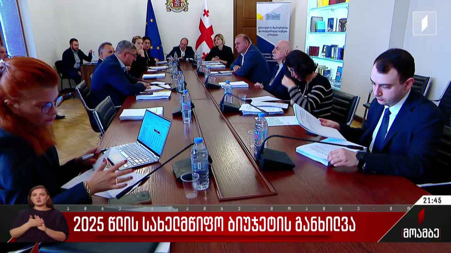 2025 წლის სახელმწიფო ბიუჯეტის განხილვა