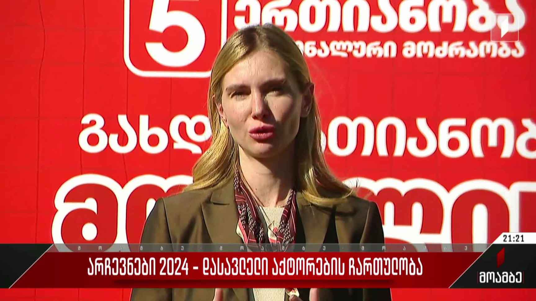 არჩევნები 2024 - დასავლელი აქტორების ჩართულობა