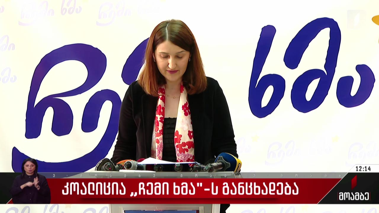 კოალიცია „ჩემი ხმას“ განცხადება