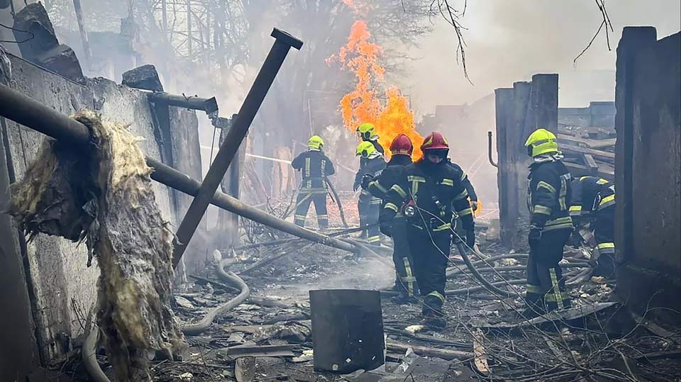 რუსეთის შეიარაღებულმა ძალებმა ოდესაზე სარაკეტო იერიში მიიტანეს, დაიღუპა ერთი და დაშავდა რვა ადამიანი