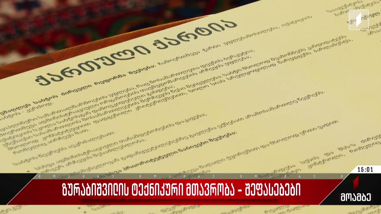 ზურაბიშვილის ტექნიკური მთავრობა - შეფასებები პოლიტიკურ სპექტრში