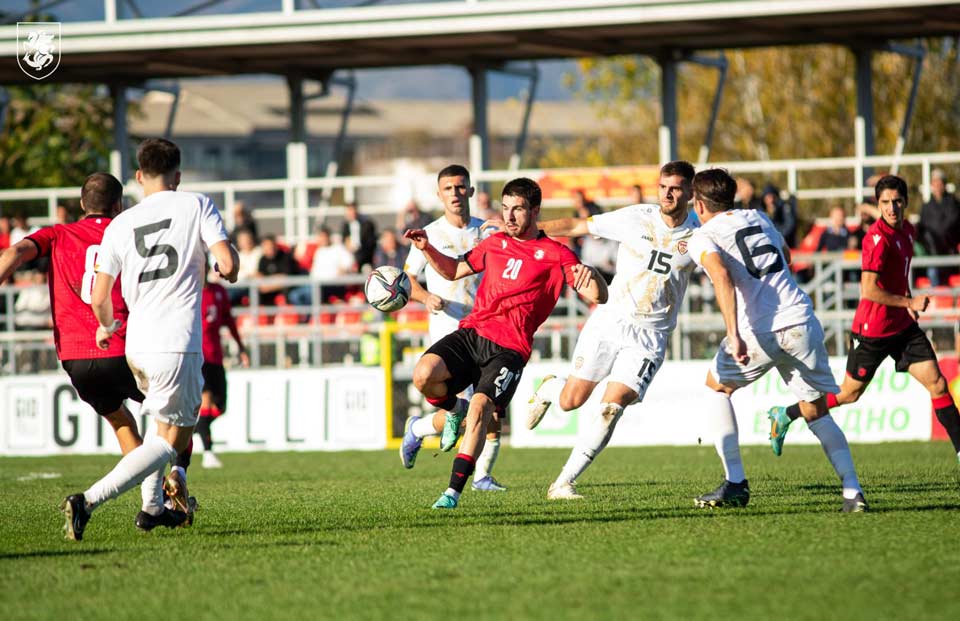 #LIVE საქართველო VS ჩრდილოეთ მაკედონია - ევროპის ახალგაზრდული ჩემპიონატის შესარჩევი [ვიდეო] #1TVSPORT