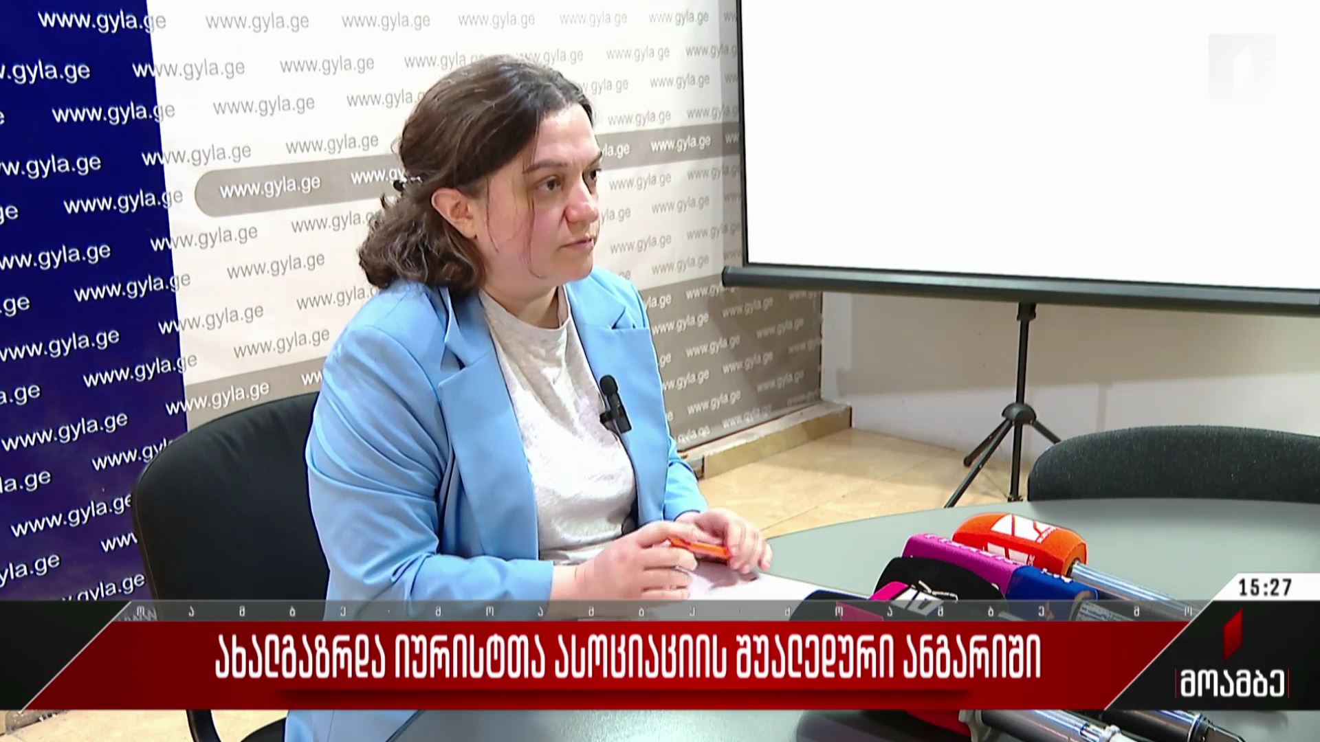 „ახალგაზრდა იურისტთა ასოციაციის“ შუალედური ანგარიში