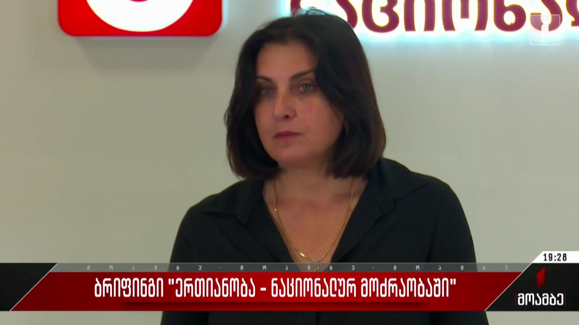 ბრიფინგი „ერთიანობა - ნაციონალურ მოძრაობაში“