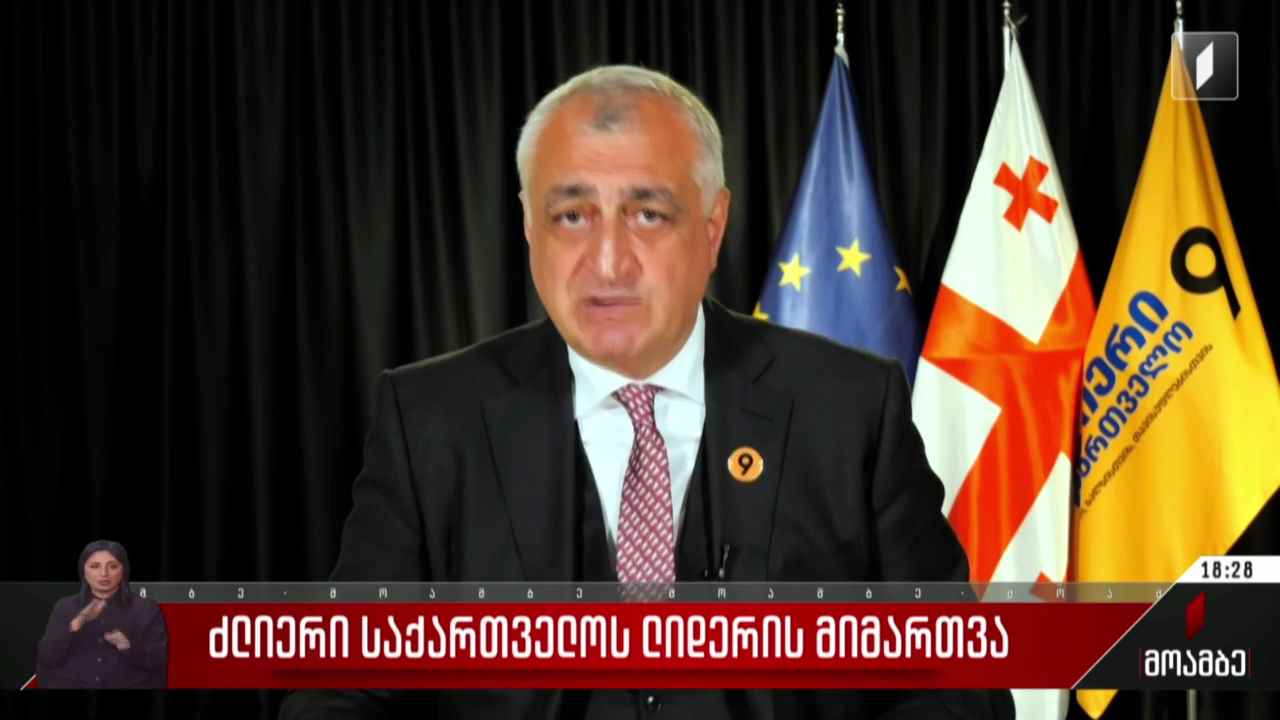„ძლიერი საქართველოს“ ლიდერის მიმართვა