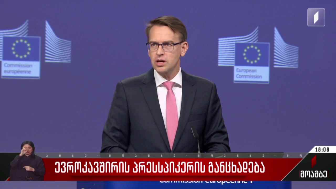 ევროკავშირის პრესსპიკერის განცხადება