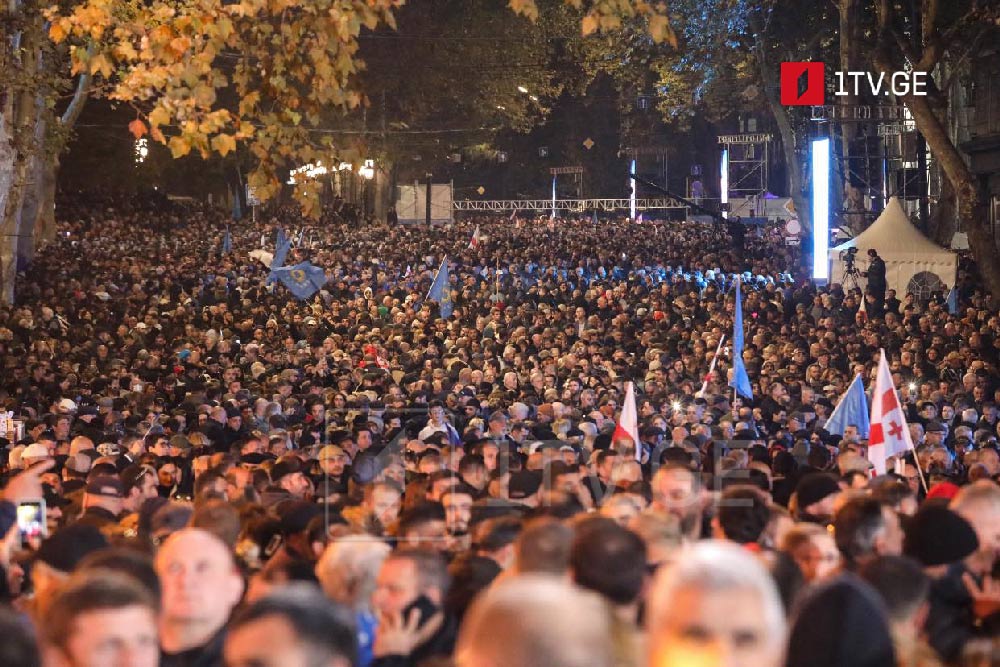 „ქართული ოცნება“ თბილისში საარჩევნო კამპანიის დასკვნით ღონისძიებას მართავს [ფოტო, ვიდეო]