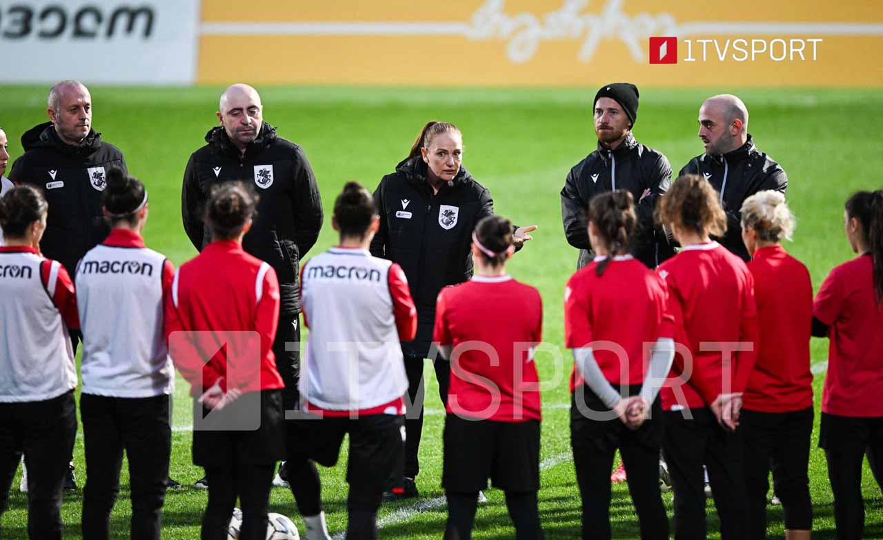 ევრო 2025-ის პლეი ოფი | საქართველოს ქალთა ნაკრებმა ირლანდიასთან მატჩისთვის მზადება დაასრულა #1TVSPORT