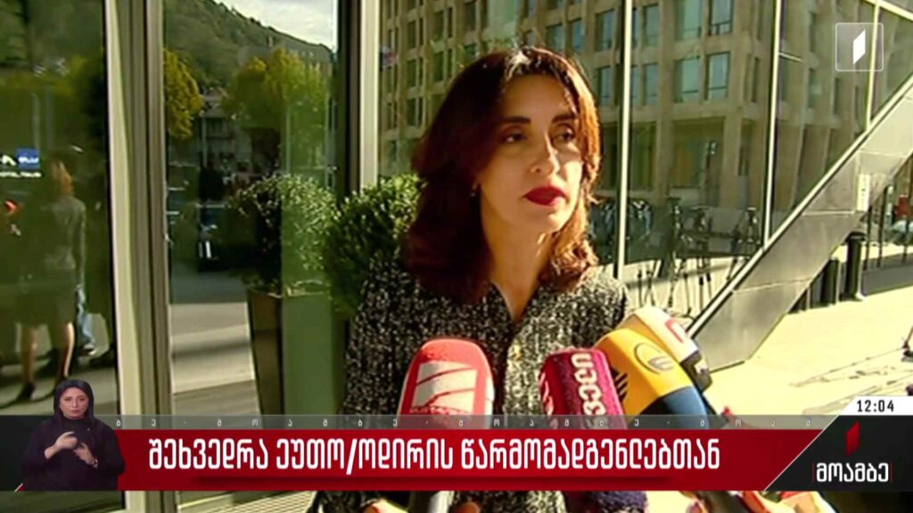 შეხვედრა ეუთო/ოდირის წარმომადგენლებთან