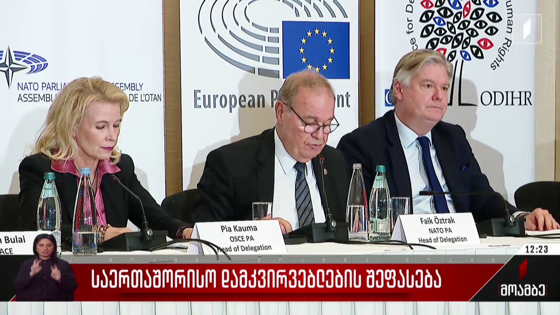 საერთაშორისო დამკვირვებლების შეფასება