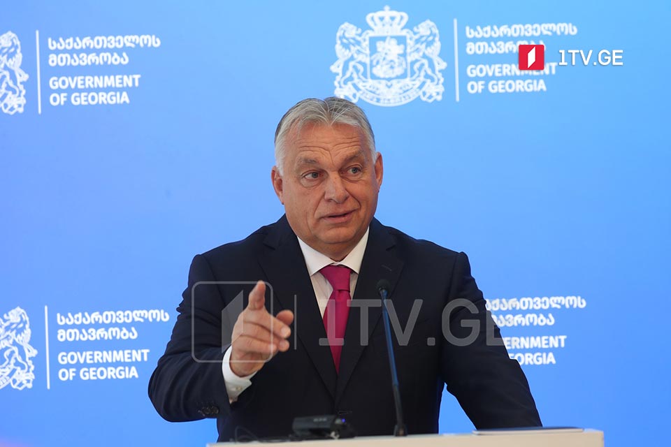 ვიქტორ ორბანის ვიზიტი - ერთობლივი განცხადებები