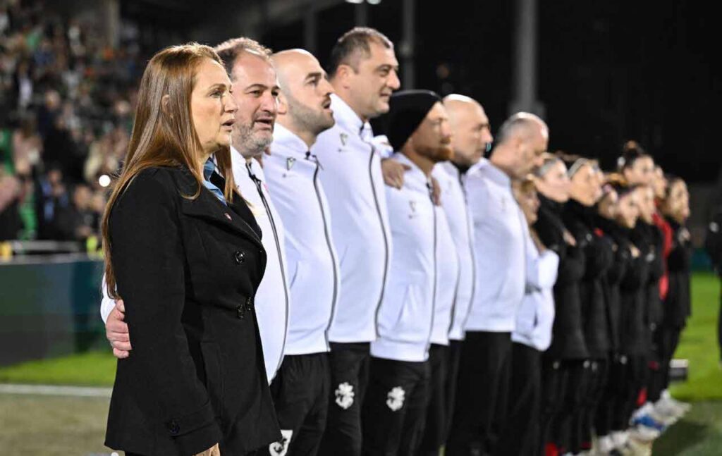 საქართველოს ქალთა ნაკრების მწვრთნელი - პლეი ოფში თამაში ისტორიული შედეგია, ახლა განვითრების ახალ ეტაპზე უნდა გადავიდეთ #1TVSPORT