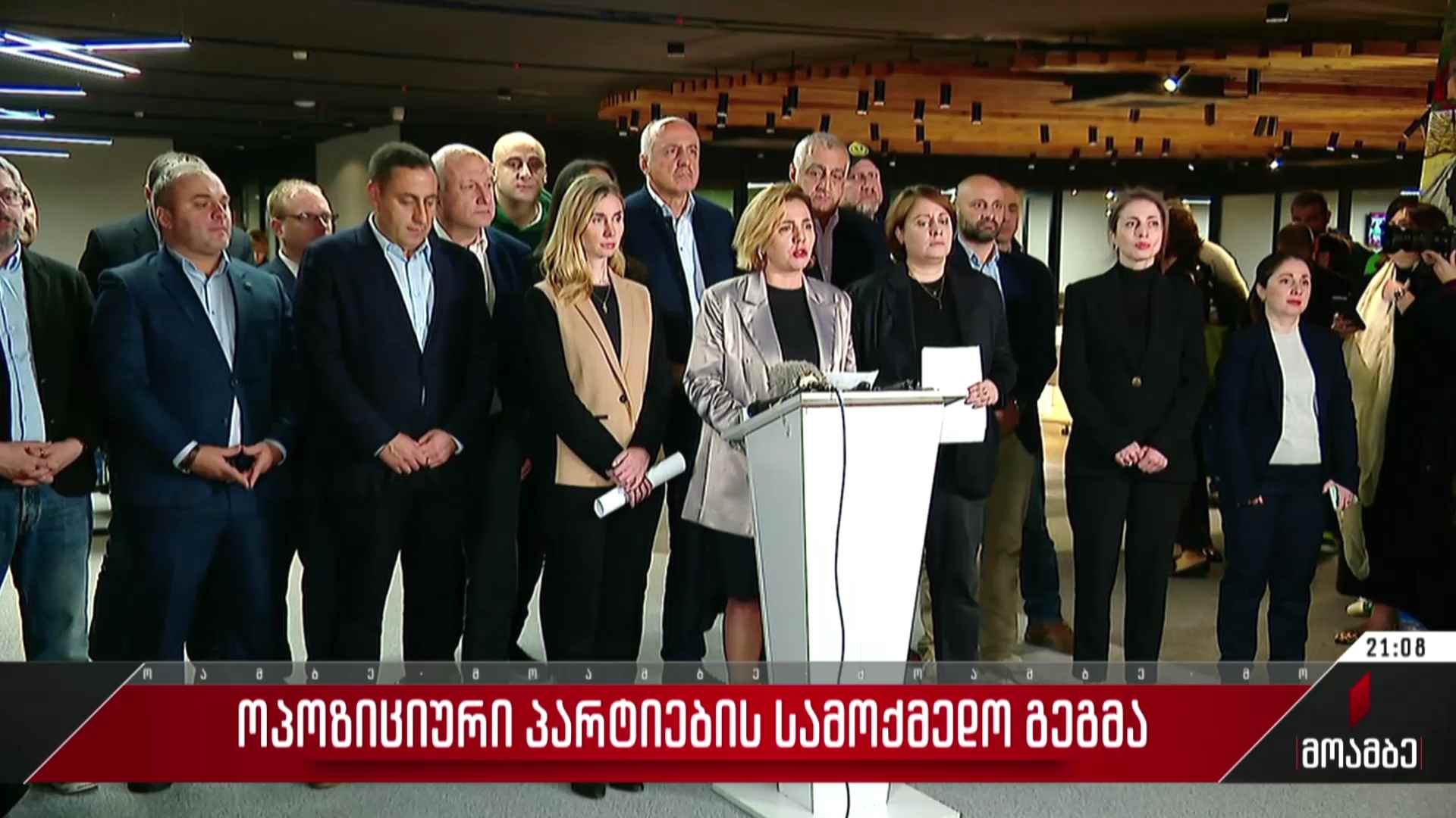 ოპოზიციური პარტიების სამოქმედო გეგმა