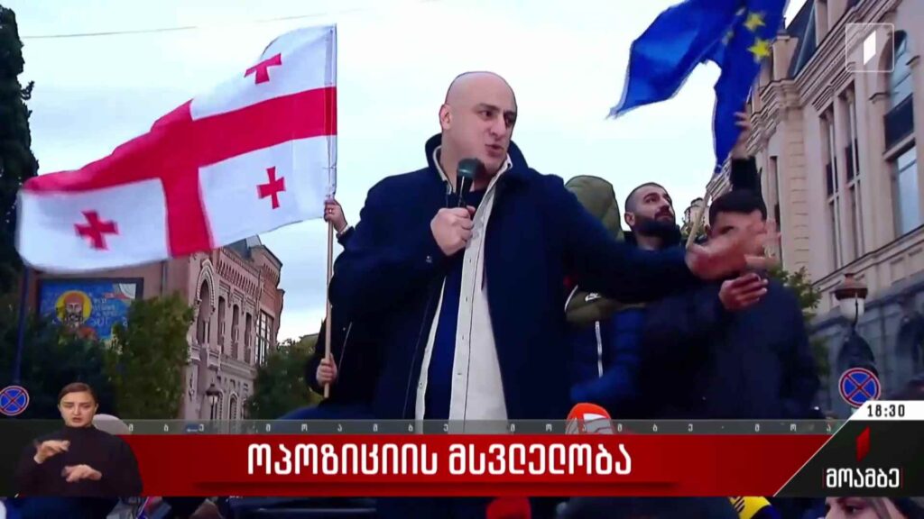 ოპოზიციის მსვლელობა
