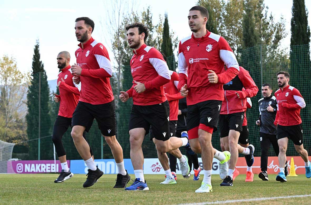 საქართველოს ეროვნულმა ნაკრებმა ნოემბრის მატჩებისთვის მზადება დაიწყო #1TVSPORT