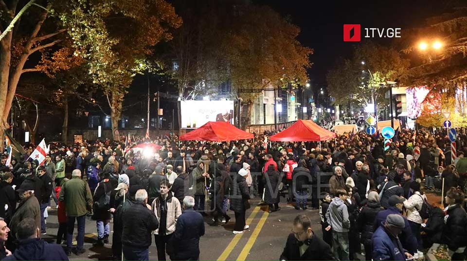 თსუ-ს მიმდებარე ტერიტორიაზე, სადაც პიკეტირება მიმდინარეობს, მამუკა ხაზარაძე და ბადრი ჯაფარიძე არ მისულან
