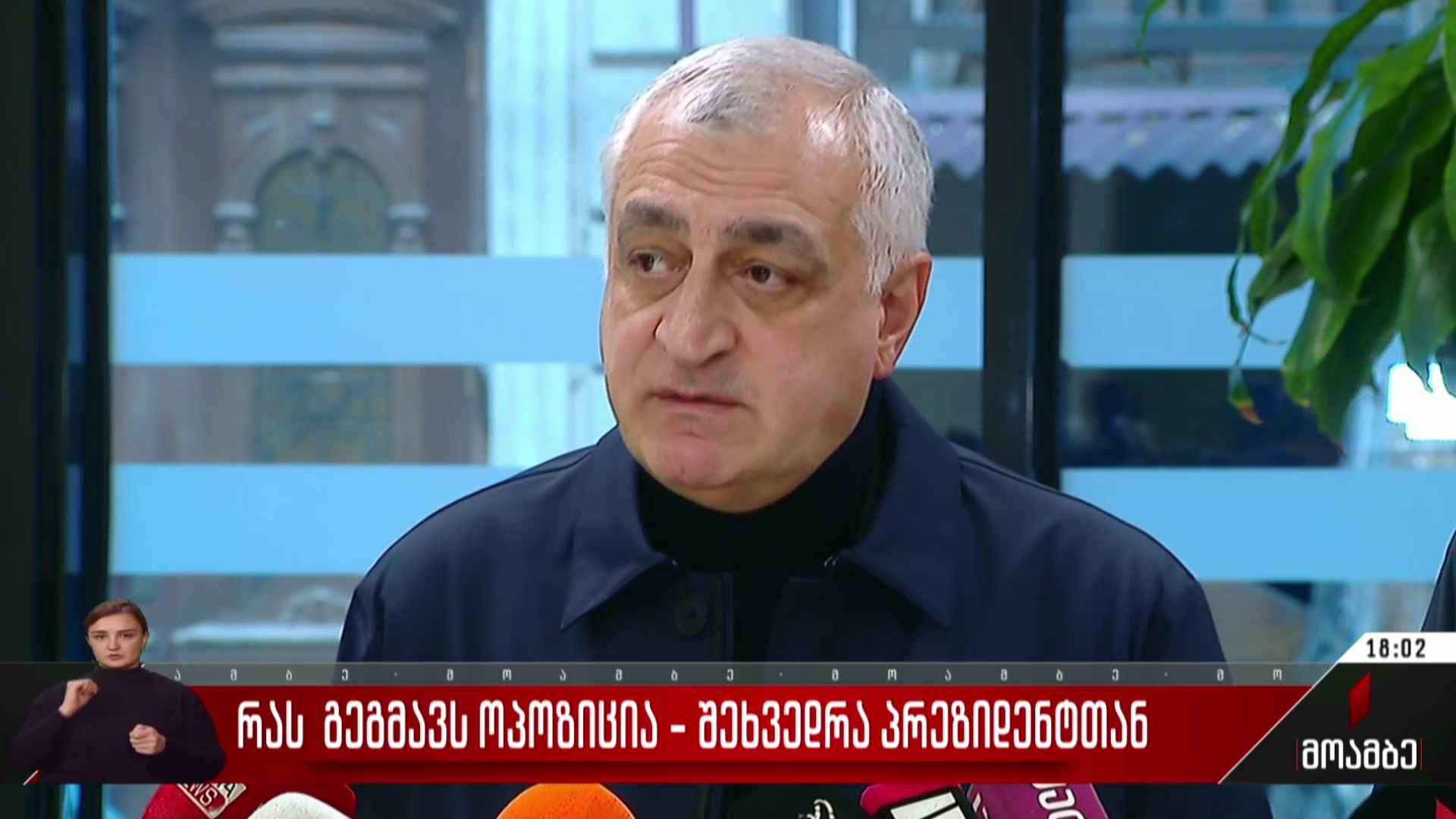 რას გეგმავს ოპოზიცია - შეხვედრა პრეზიდენტთან