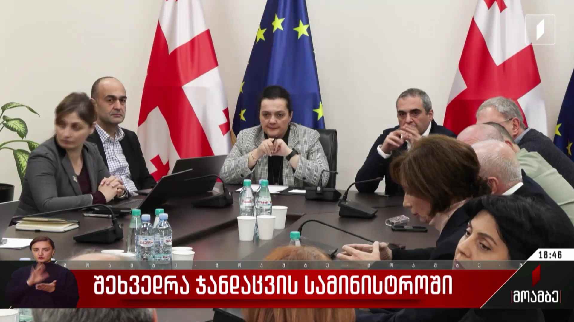 შეხვედრა ჯანდაცვის სამინისტროში
