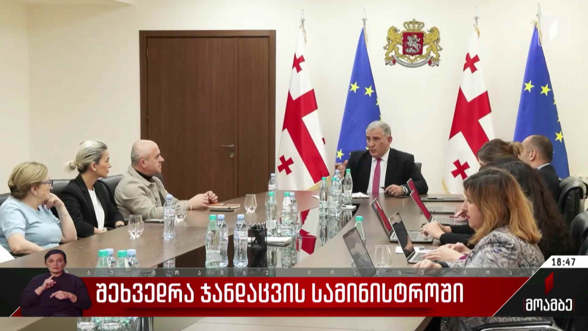 შეხვედრა ჯანდაცვის სამინისტროში