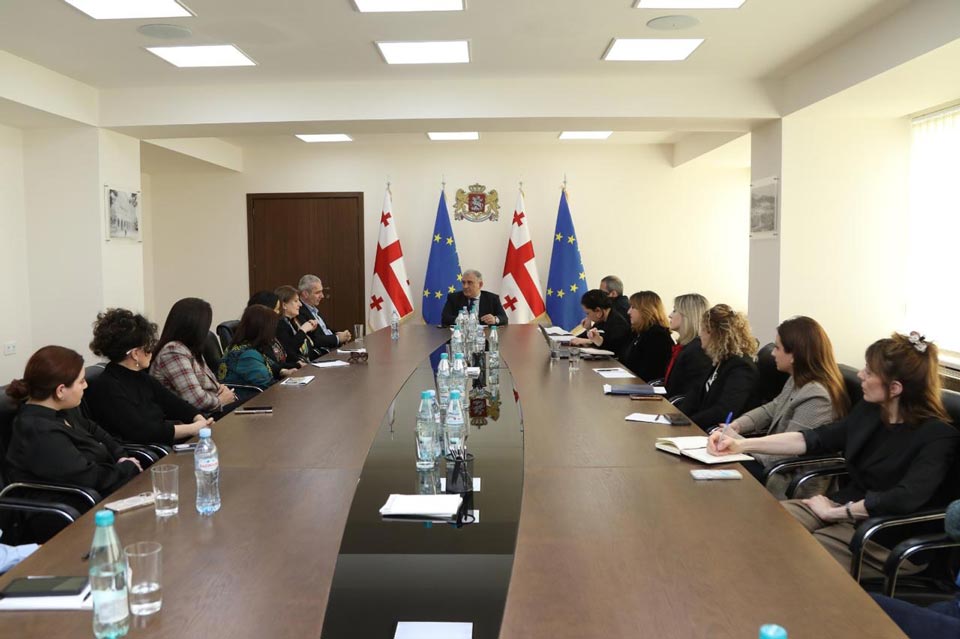 მიხეილ სარჯველაძე ბავშვთა რეაბილიტაცია/აბილიტაციის პროგრამის მომსახურების მიმწოდებელი ორგანიზაციების წარმომადგენლებს შეხვდა