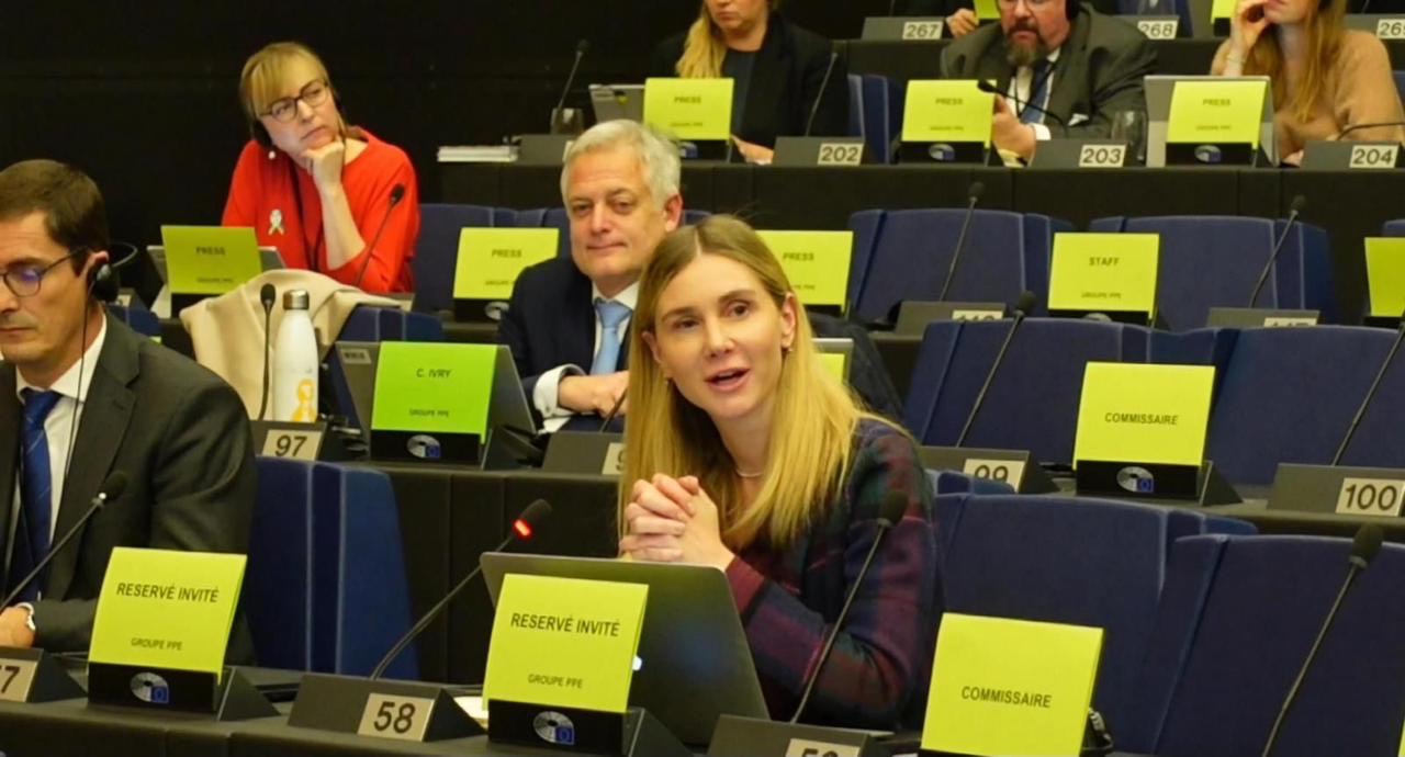 თინა ბოკუჩავა ევროპარლამენტს მიმართავს, რეზოლუციაში ჩაიწეროს სალომე ზურაბიშვილისადმი მოწოდება, რომ მიხეილ სააკაშვილი შეიწყალოს