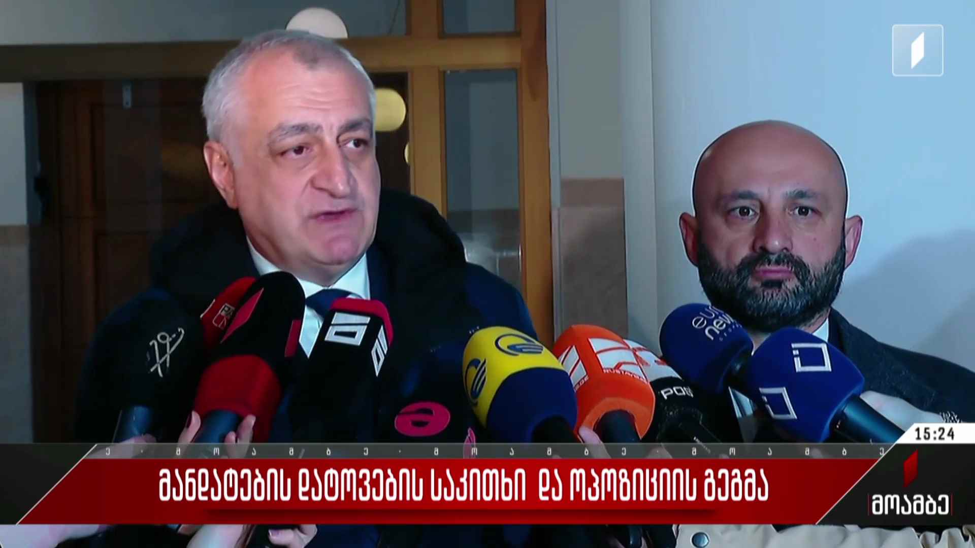 მანდატების დატოვების საკითხი და ოპოზიციის გეგმა