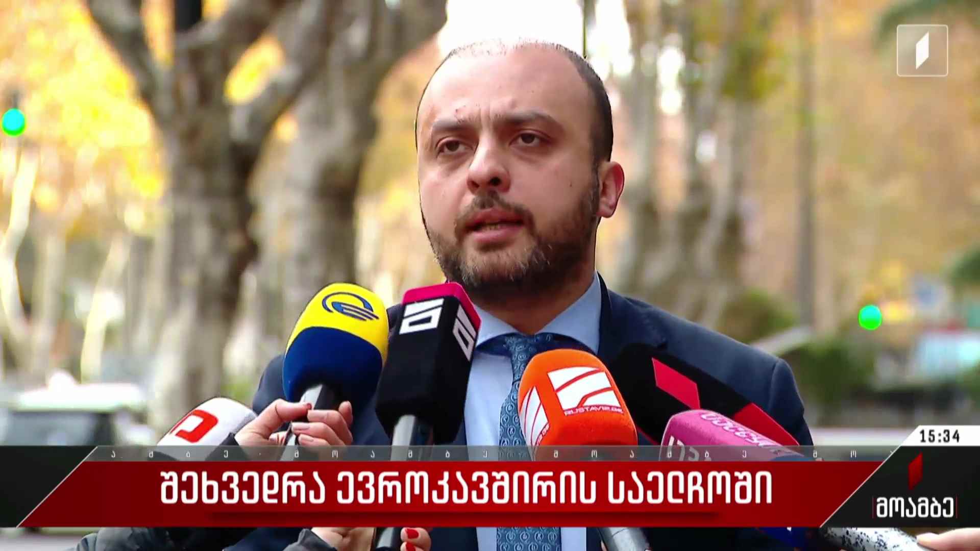 შეხვედრა ევროკავშირის საელჩოში