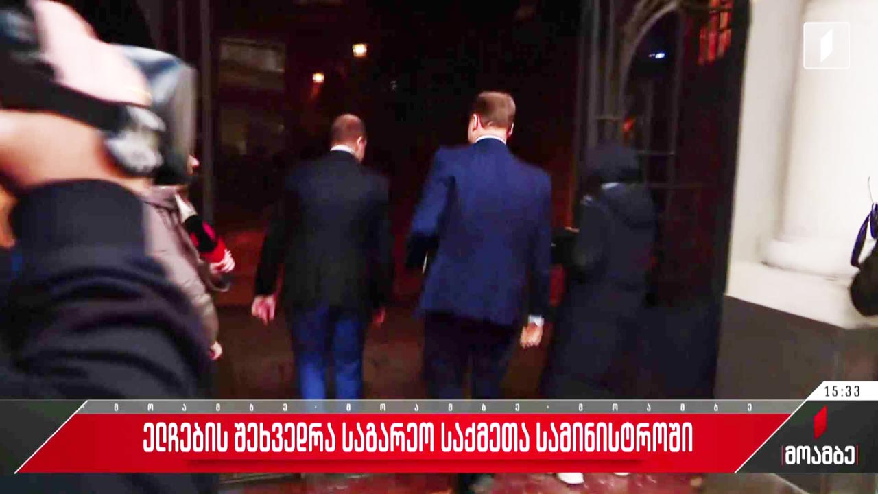 ელჩების შეხვედრა საგარეო საქმეთა სამინისტროში