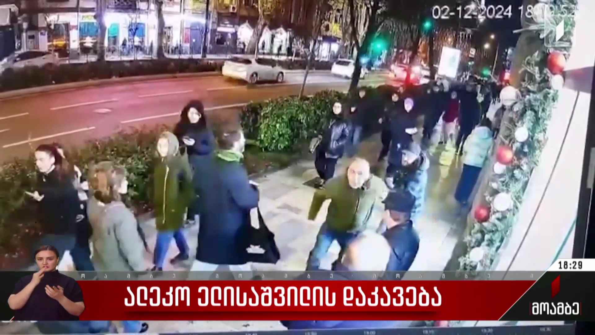 ალეკო ელისაშვილის დაკავება
