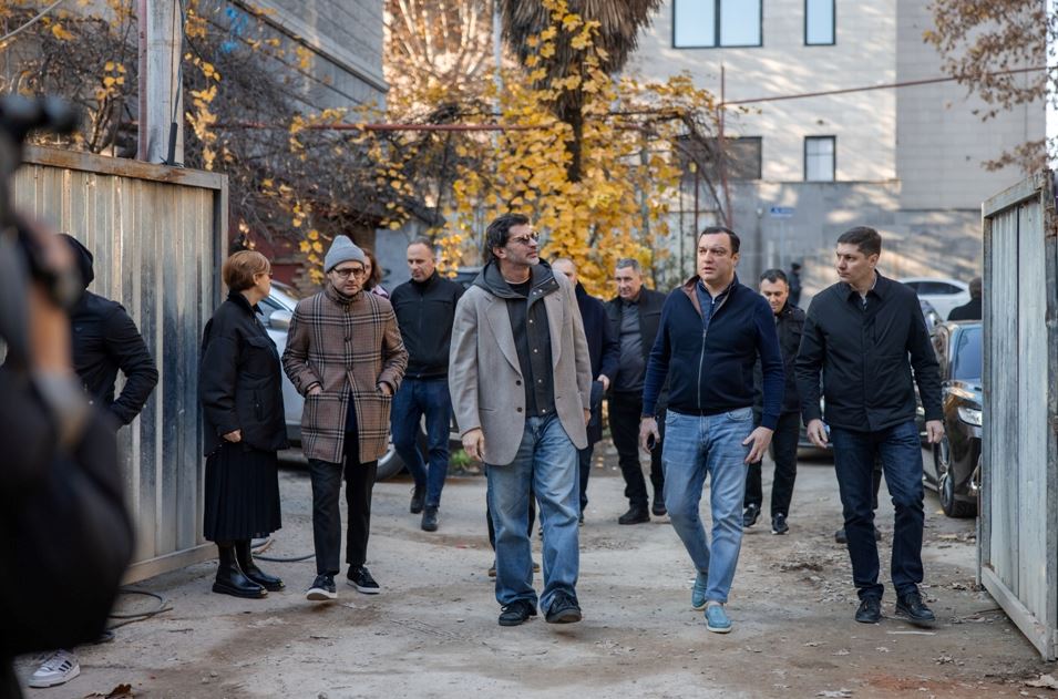 მთაწმინდის რაიონში ე.წ. კადეტთა კორპუსის რეაბილიტაცია გრძელდება