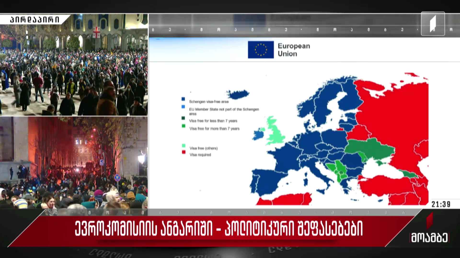 ევროკომისიის ანგარიში - პოლიტიკური შეფასებები