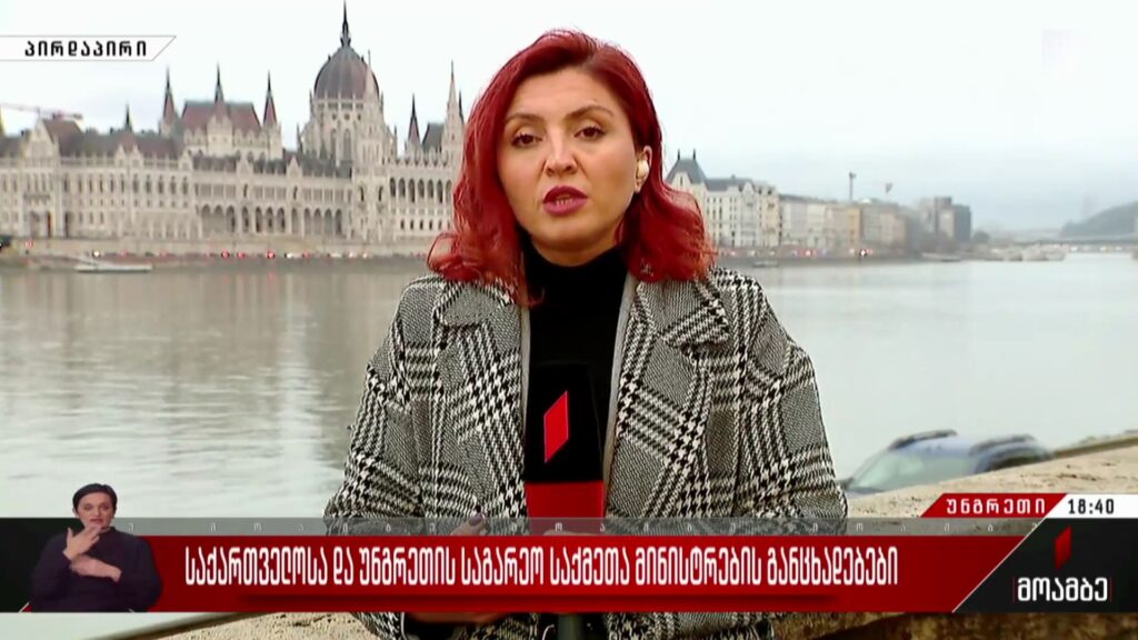 საქართველოსა და უნგრეთის საგარეო საქმეთა მინისტრების განცხადებები
