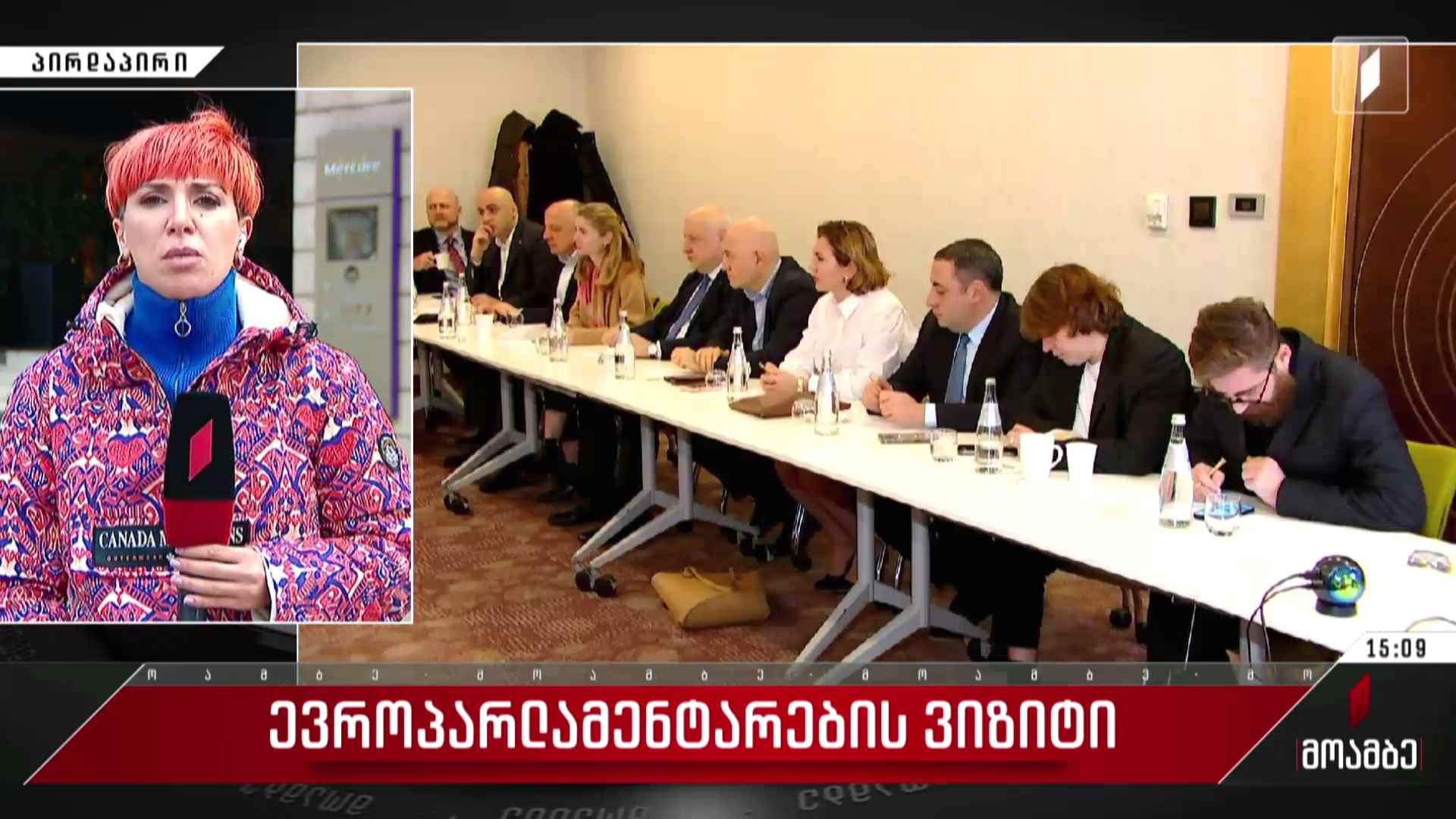 ევროპარლამენტარების ვიზიტი