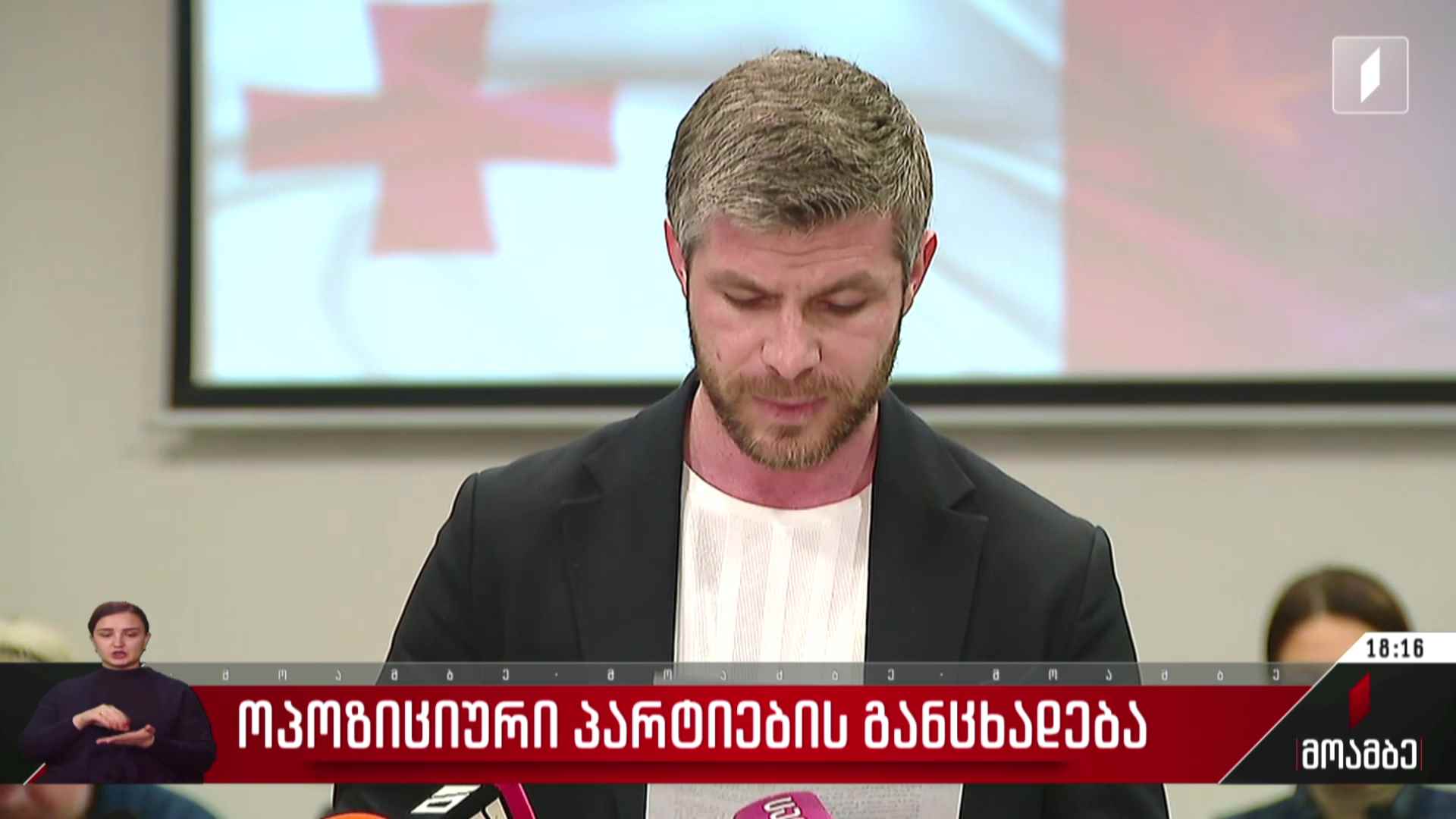 ოპოზიციური პარტიების განცხადება
