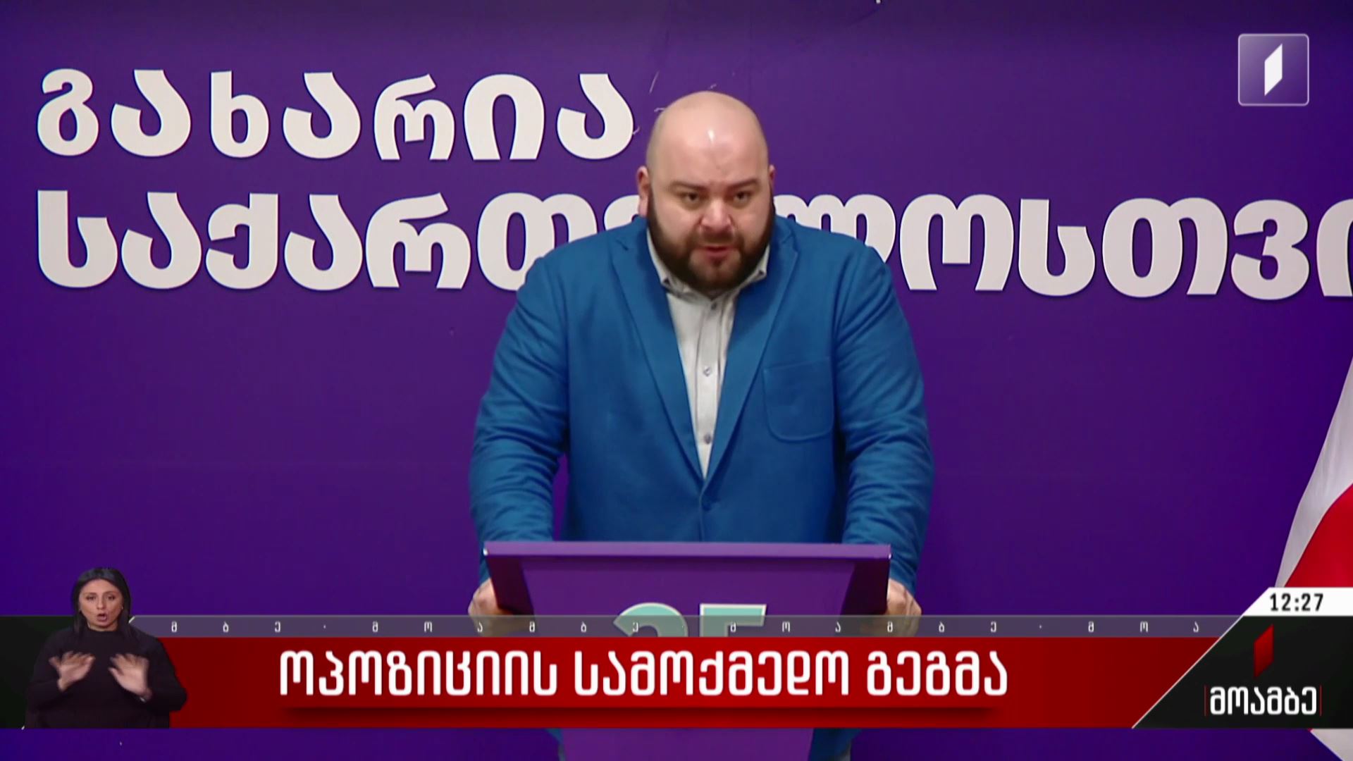 ოპოზიციის სამოქმედო გეგმა