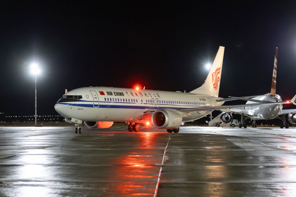 საქართველოს ავიაბაზარზე ოპერირება Air China-მ დაიწყო