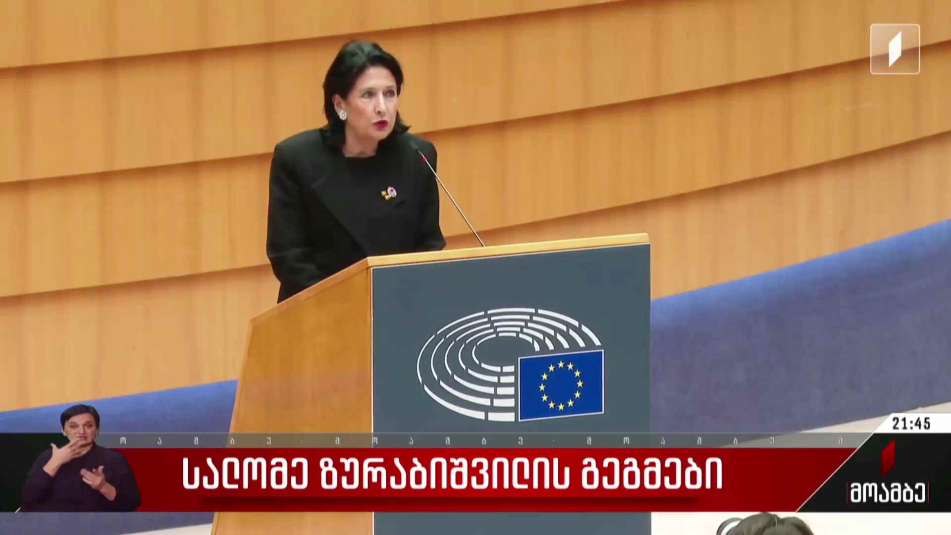 სალომე ზურაბიშვილის გეგმები