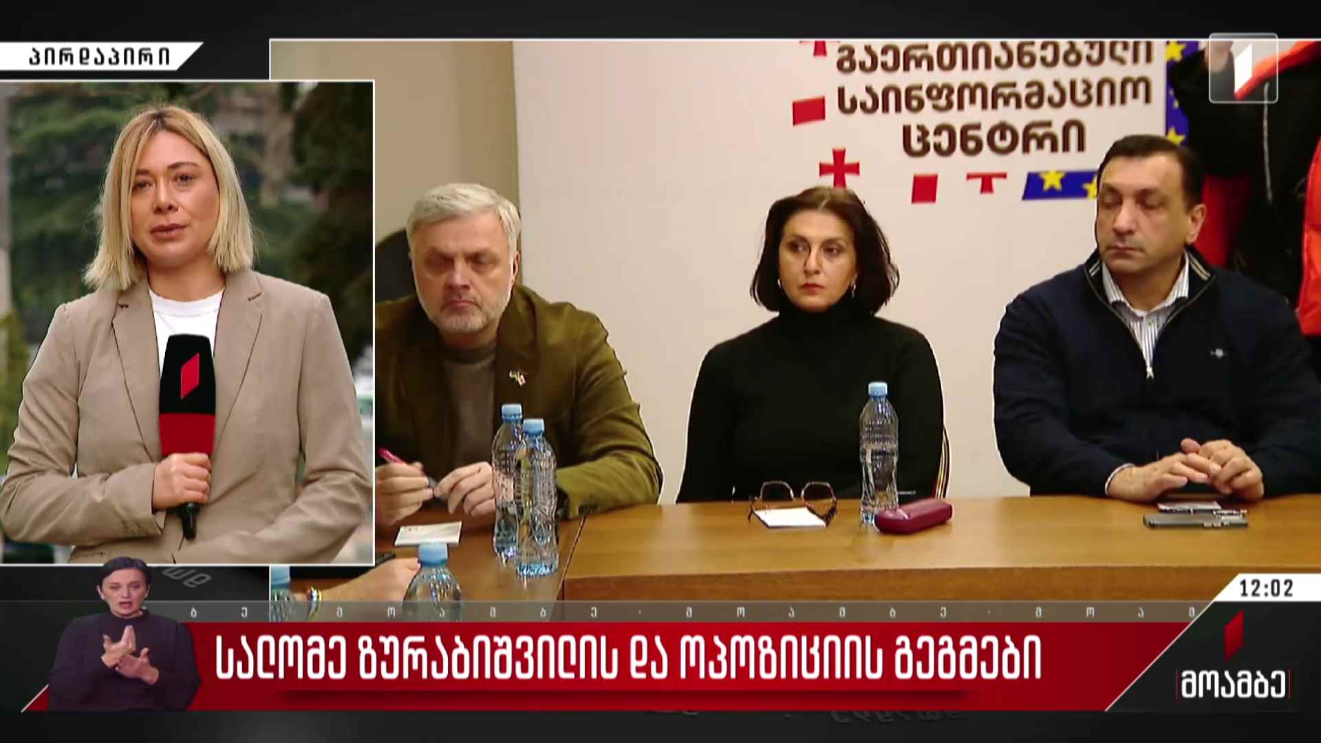 სალომე ზურაბიშვილისა და ოპოზიციის გეგმები