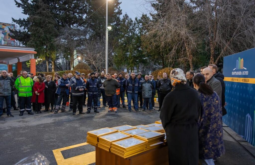 „თბილსერვის ჯგუფის“ თანამშრომლებს მთელი წლის განმავლობაში გაწეული შრომისთვის მადლობის სიგელები გადაეცათ