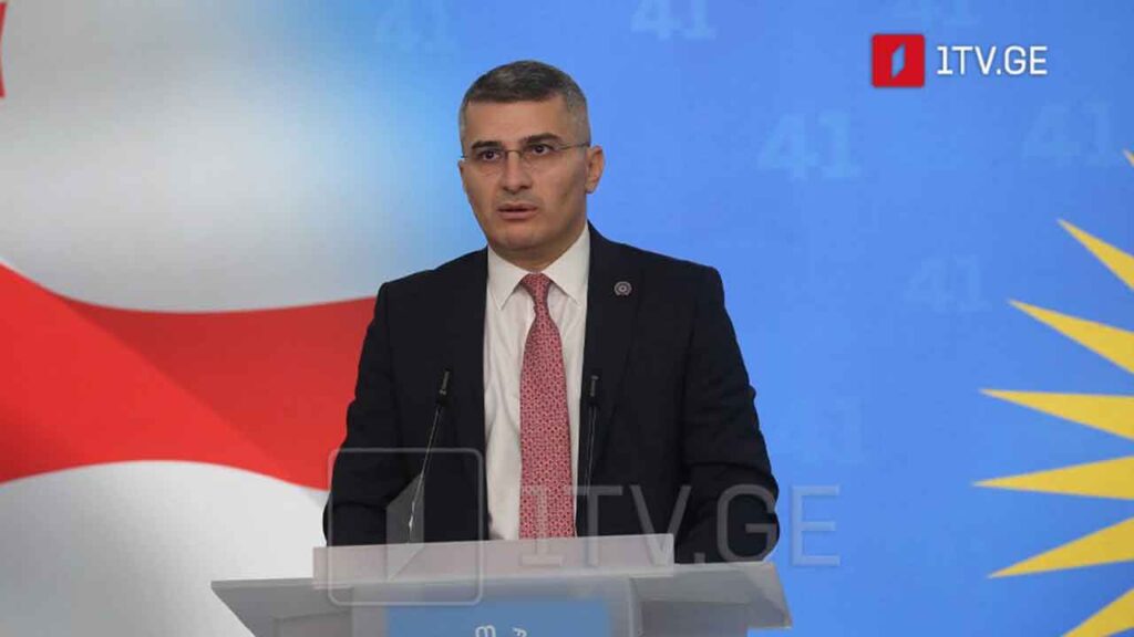 მამუკა მდინარაძის ბრიფინგი