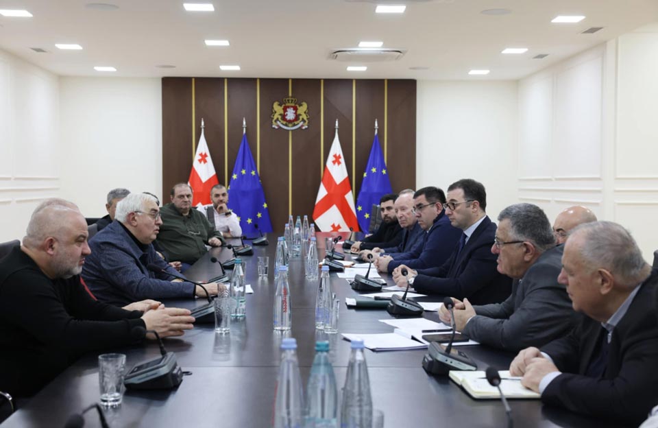 დავით სონღულაშვილი ხორბლისა და ფქვილის მწარმოებელთა ასოციაციის, პურის მრეწველთა კავშირის და წისქვილკომბინატების წარმომადგენლებს შეხვდა
